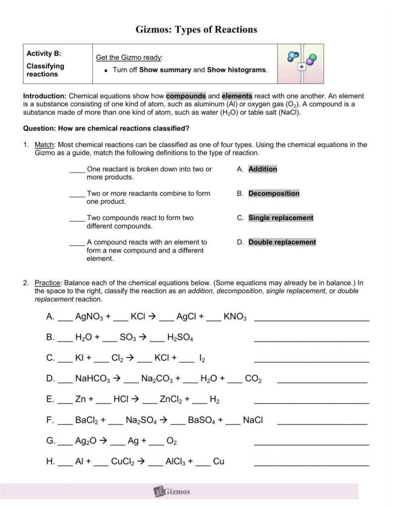10th Grade Chemistry Worksheets Askworksheet
