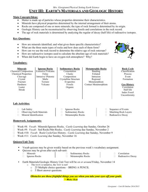 11 Earth Science Regents Relative Age Rocks Worksheet Earth Science