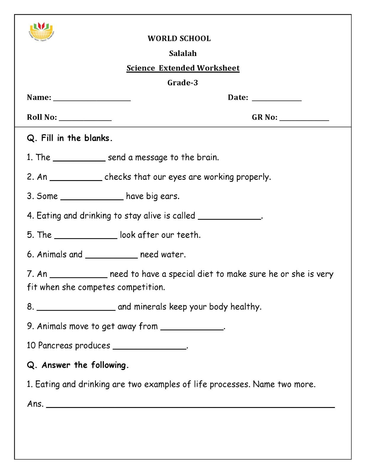 20 7th Grade Science Worksheets Worksheet From Home