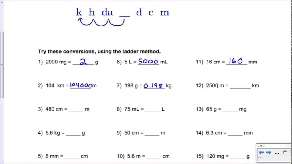 30 Unit Conversion Worksheet Chemistry Free Worksheet Spreadsheet