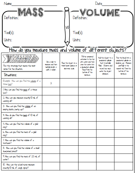 35 6th Grade Volume Worksheet Worksheet Resource Plans
