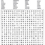 8th Grade Math Vocabulary Crossword 8th Grade Word Search