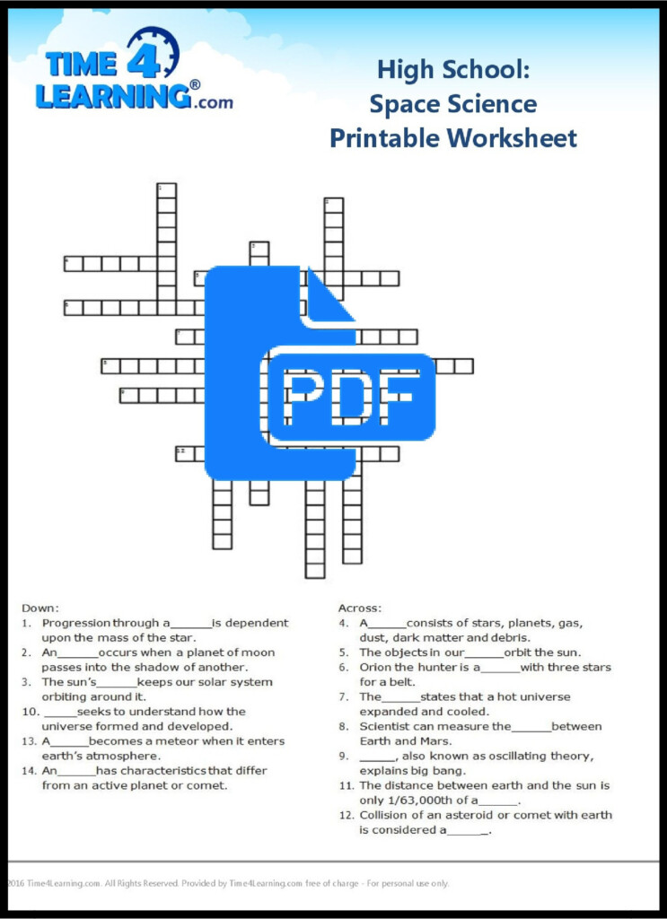 9Th Grade Science Worksheets Free Printable Free Printable