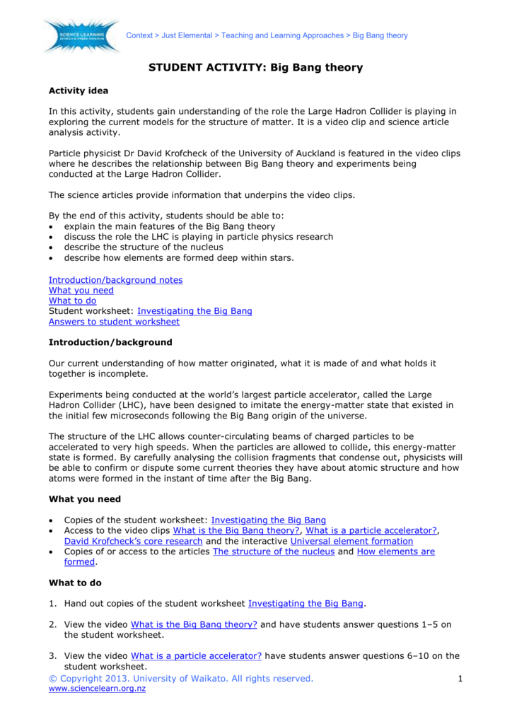Accelerate Learning Science Worksheet Answers A Worksheet Blog