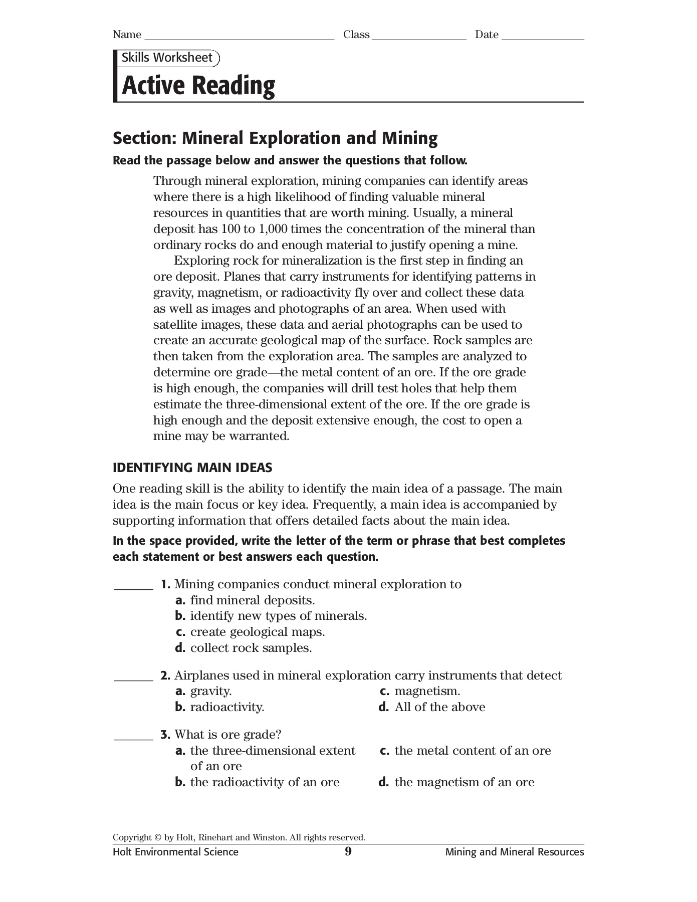 holt-environmental-science-skills-worksheet-active-reading-answer-key