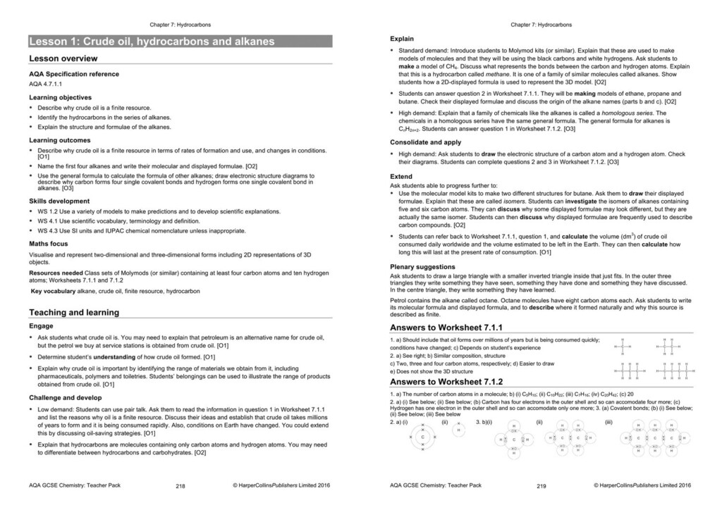 Aqa Gcse Science Student Worksheet Answers Biology Livinghealthybulletin