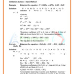 Balancing Equations Balancing Of Redox Reaction
