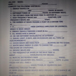 Bill Nye Waves Worksheet Answers