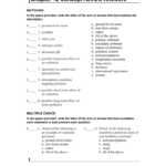 Chapter 12 Concept Review Answers