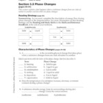 Chapter 3 States Of Matter Section 3 3 Phase The Correct Answer