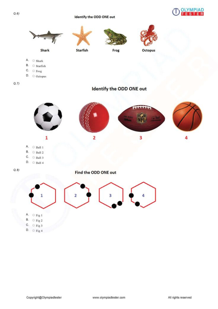 Class 2 Logical Reasoning Worksheet 04 1st Grade Worksheets 1st 