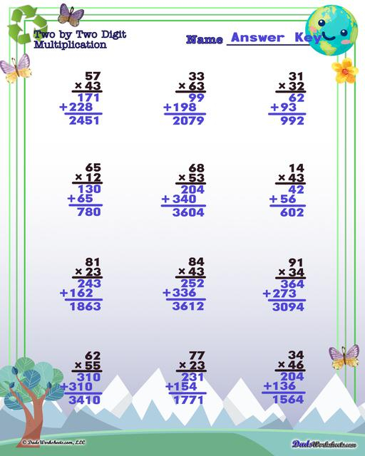 Earth Day Math Worksheets 