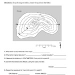 Earth Science Topographic Map Worksheet Answer Key Best Map Collection