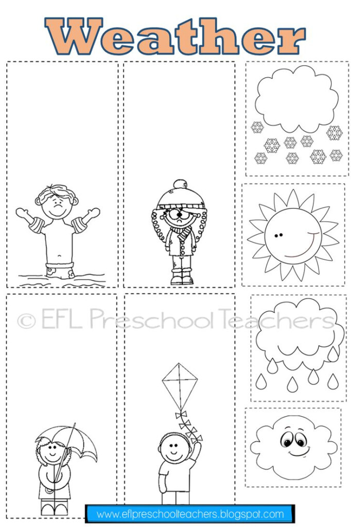 ESL Weather Worksheets Weather Worksheets Weather Activities 