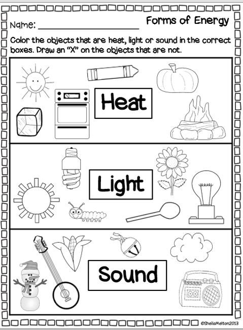 First Grade Science Second Grade Science Kindergarten Science