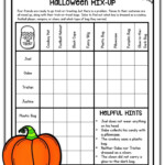 Fun Printable Halloween Worksheets For 5th Graders