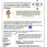 Grade 4 Geography Directions And Landmarks Social Studies Worksheets