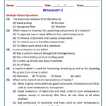 Grade 6 Science Olympiad Sorting And Separation Of Materials Into