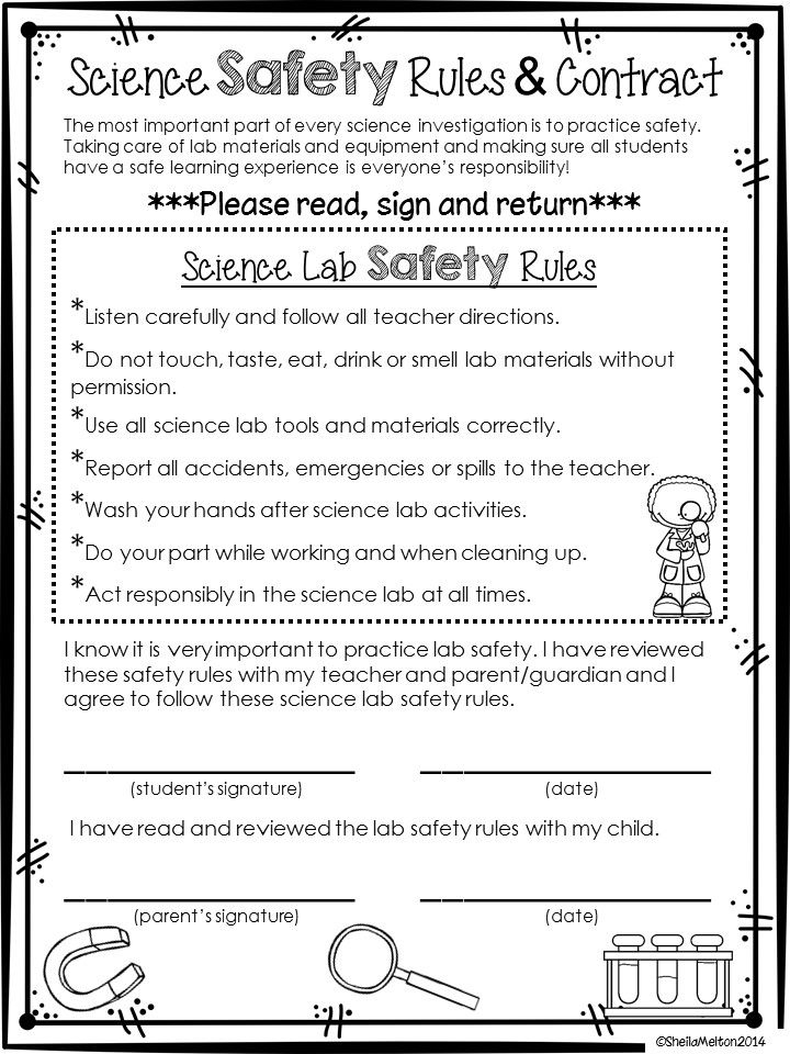 Lab Safety Worksheet Answer Key 7th Grade Worksheet