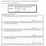 Motion Acceleration And Forces Note Taking Worksheet Yahoo Image