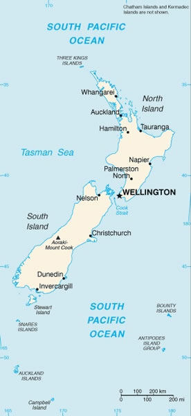 New Zealand Geography Education Materials Student Handouts
