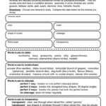 Rock Worksheets Have Fun Teaching
