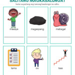 Salitang Magkasalungat Worksheets SET 2 The Filipino Homeschooler