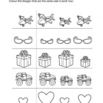 Same Size Worksheets 99Worksheets