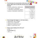 Science Grade 5 Term 3 Practice Exam Interactive Worksheet