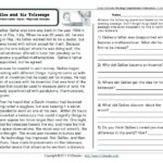 Science Reading Comprehension Worksheets Middle School Pdf