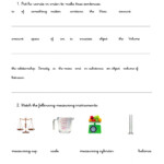 Science Teacher Density Worksheet Answer Key 32 Physical Science Mass