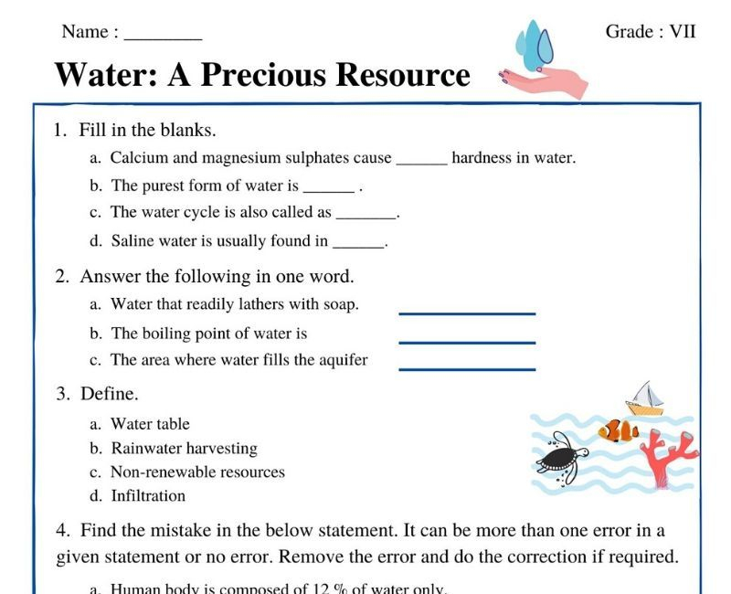 Science Worksheets For Grade 7 Cbse Kidsworksheetfun