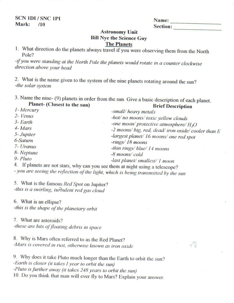 Skills Worksheet Directed Reading A Answer Key Briefencounters