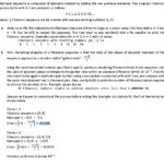 Solved A Fibonacci Sequence Is Composed Of Elements Creat Chegg