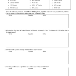 Speed And Velocity Practice Problems