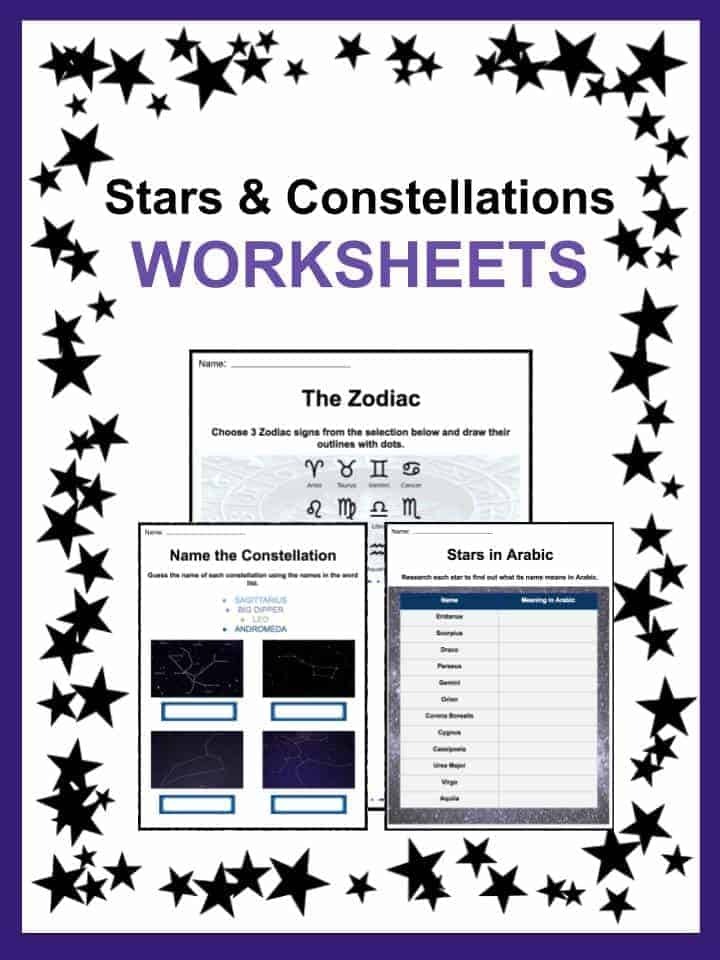 Star And Constellation Facts And Worksheets KidsKonnect