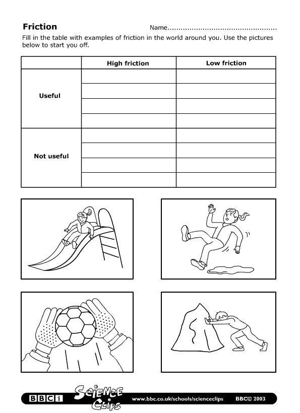 T1 46557 gif 595 820 Friction Worksheet Science Worksheets 