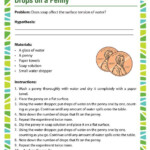 View Drops On A Penny Cool Science Experiments Scientific Method