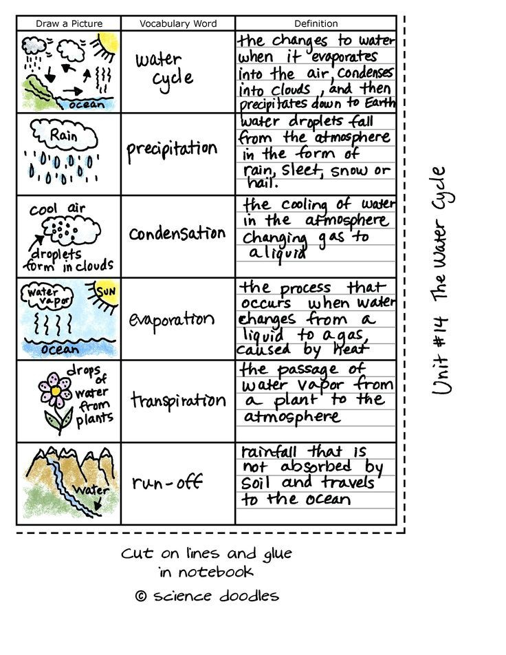 Water Cycle 5th Grade water cycle grade Wasserkreislauf 5 Klasse