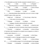 30 Computer Hardware Software Worksheet Answers Support Worksheet