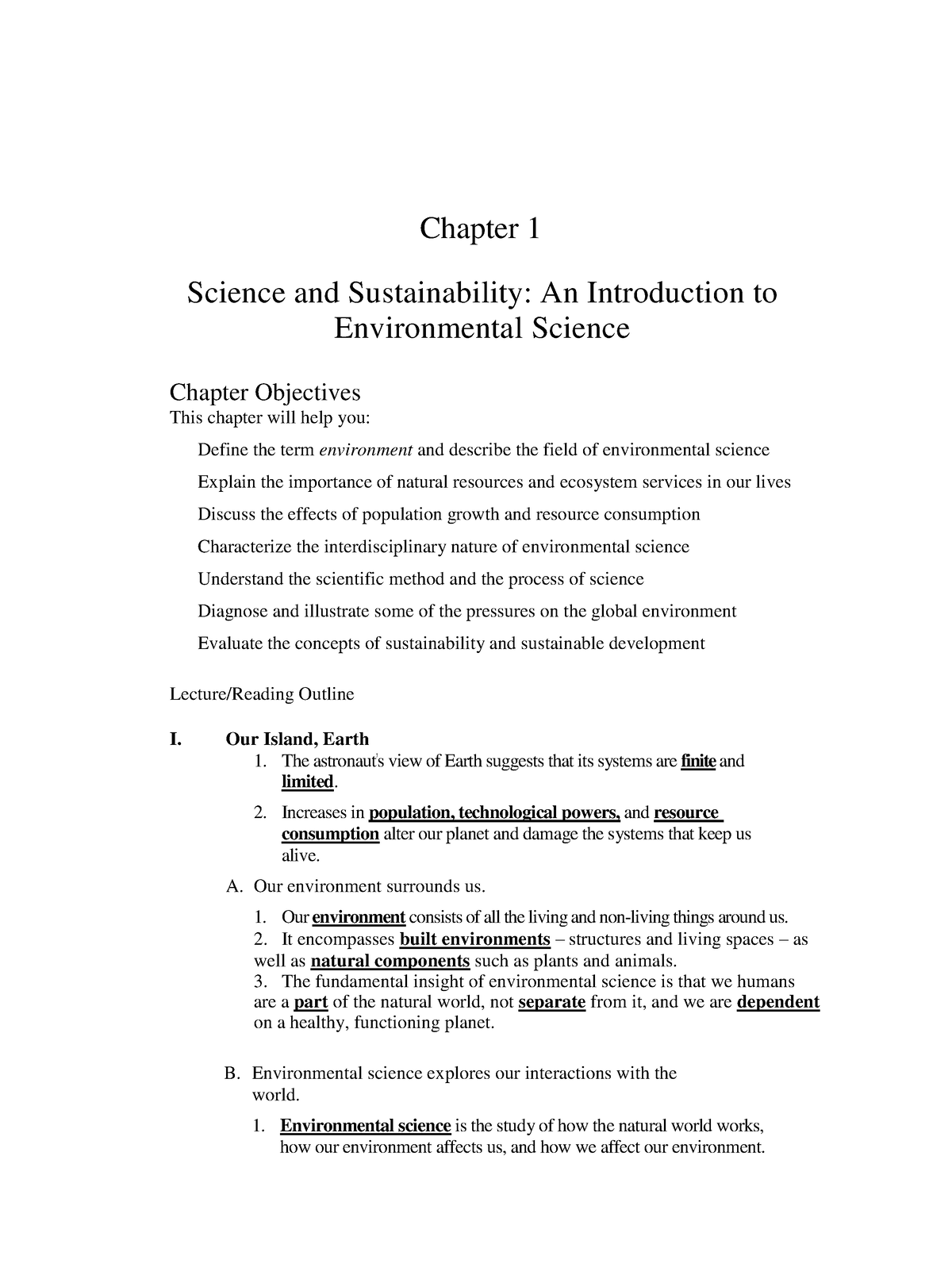 chapter 12 critical thinking environmental science