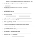 Earth Science Esrt Review Answer Key The Earth Images Revimage Org