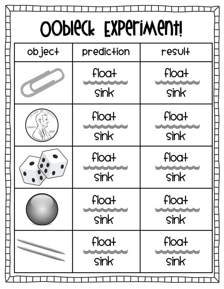 First Grade Science Printable Worksheets WERT SHEET