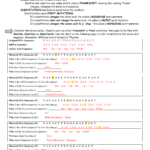 Genetic Mutations Worksheet Answer Key
