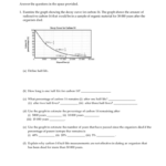 Half Life Worksheet Answers