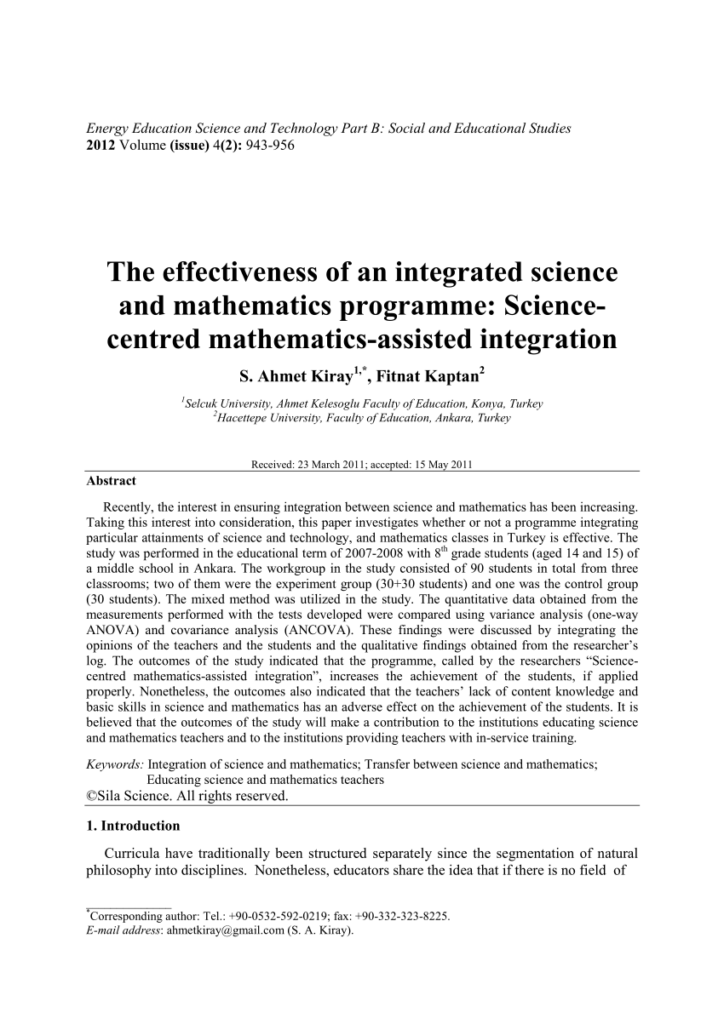 Math In Science Integrated Science Worksheet 36 Answers Math