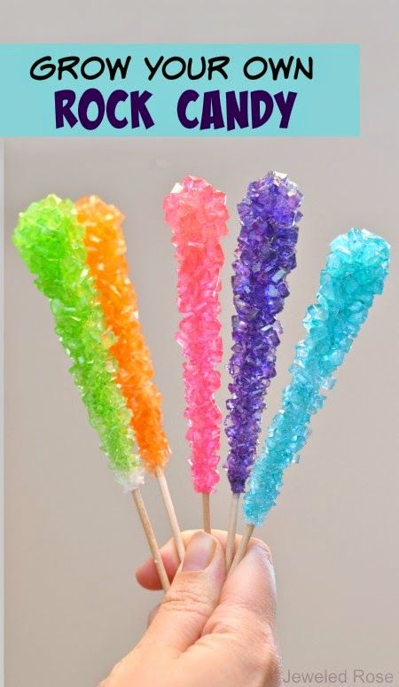 Rock Candy Experiment Candy Experiments Rock Candy Experiment Rock 
