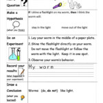 Scientific Method Scientific Method Scientific Method Worksheet 4th