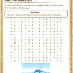 Search Hydrosphere View Science Worksheets 7th Grade SoD