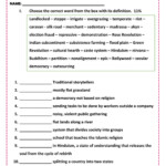 Social Studies Online Exercise For 9TH GRADE